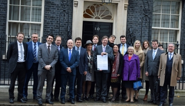 South West MPs outside 10 Downing Street